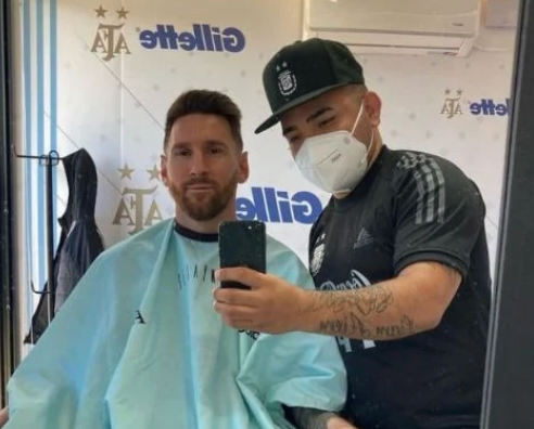 Messi Pays His Barber $192k Per Year