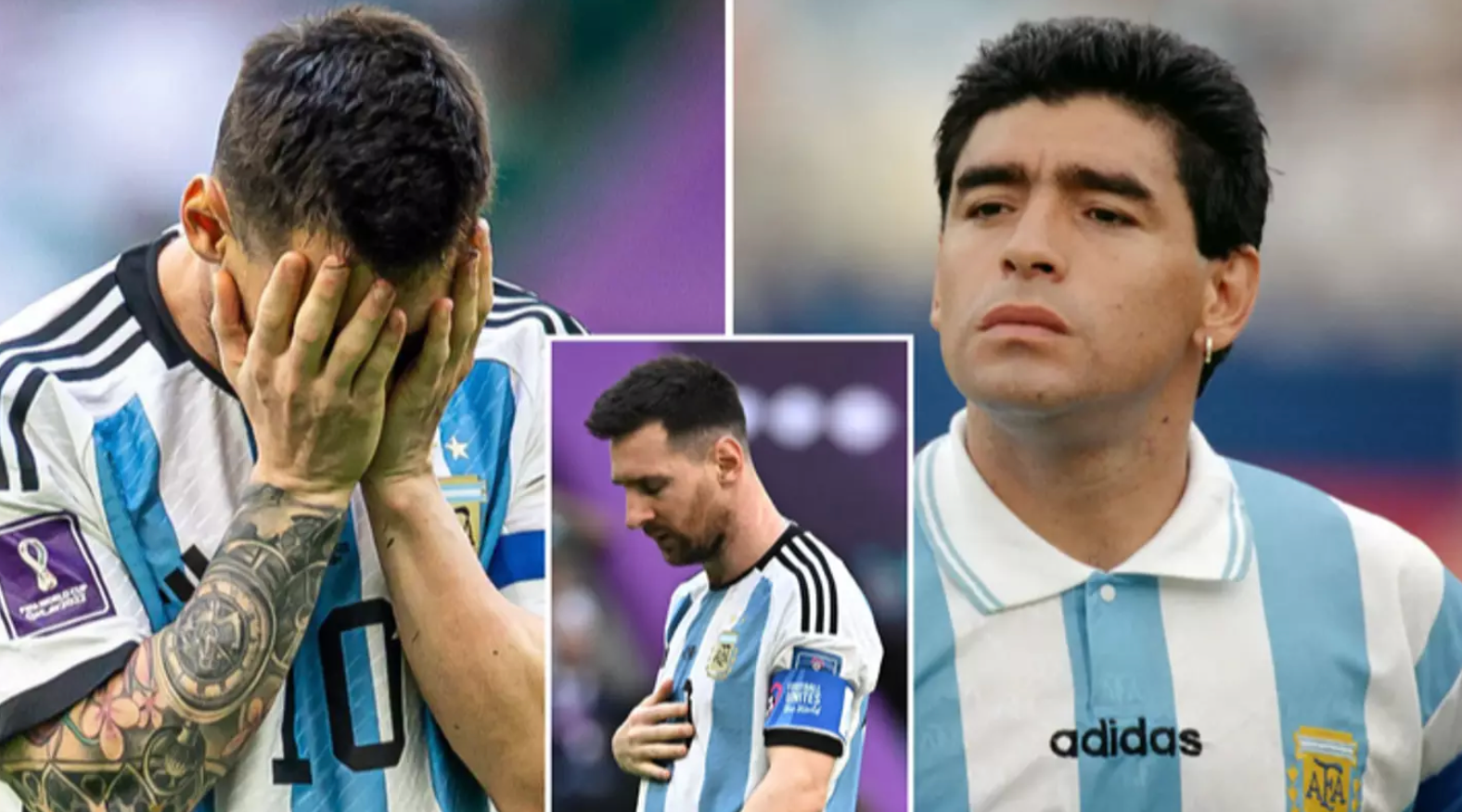 Argentina fans pick between Diego Maradona and Lionel Messi, there’s  …