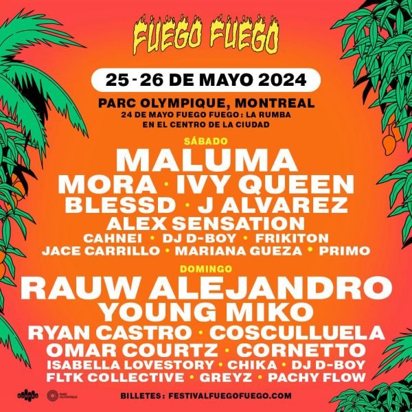 Maluma and Rauw Alejandro have just been announced as headliners at this ye …