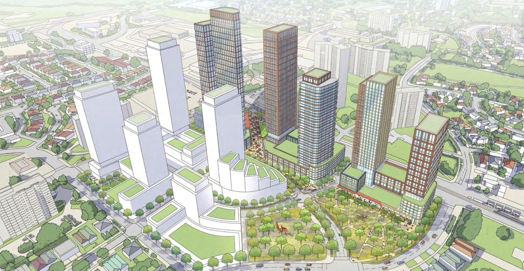 Jane and Finch is getting a massive makeover beginning with the redevelopme …