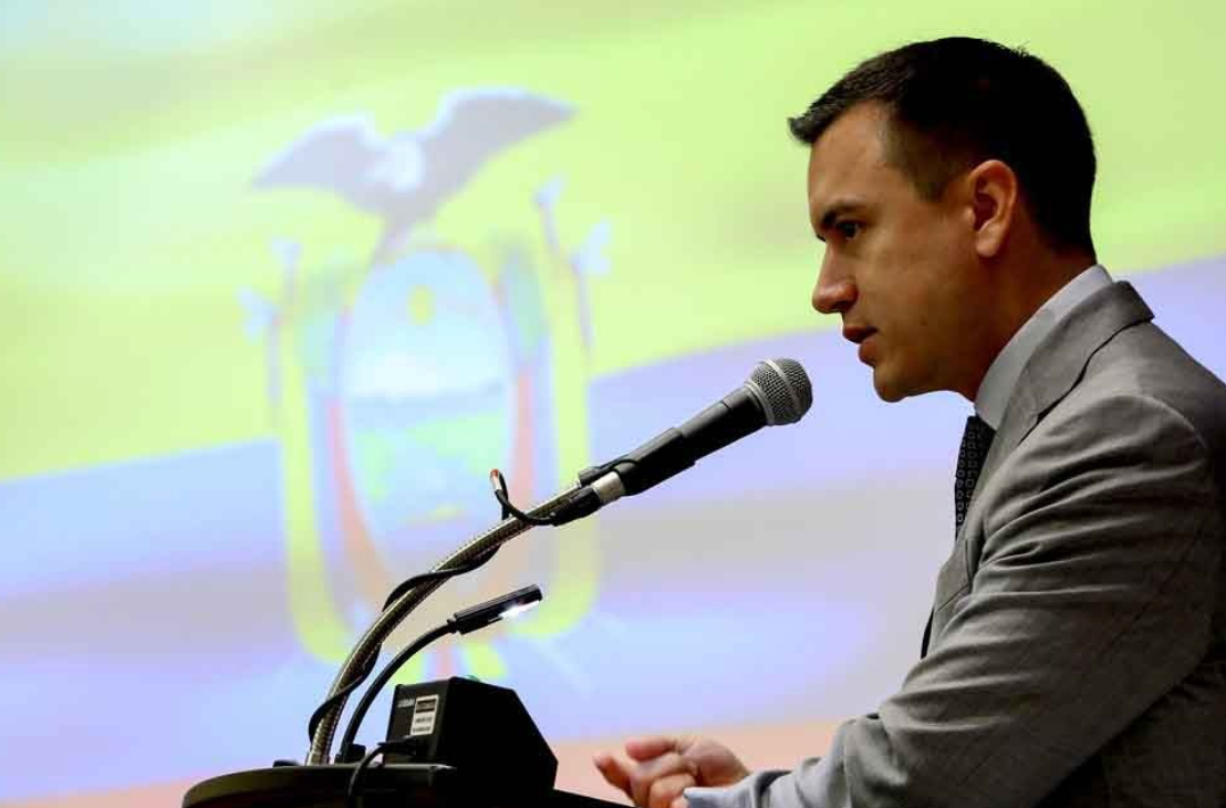 President Noboa was in Toronto to attend ‘Ecuador Day’ at the m …
