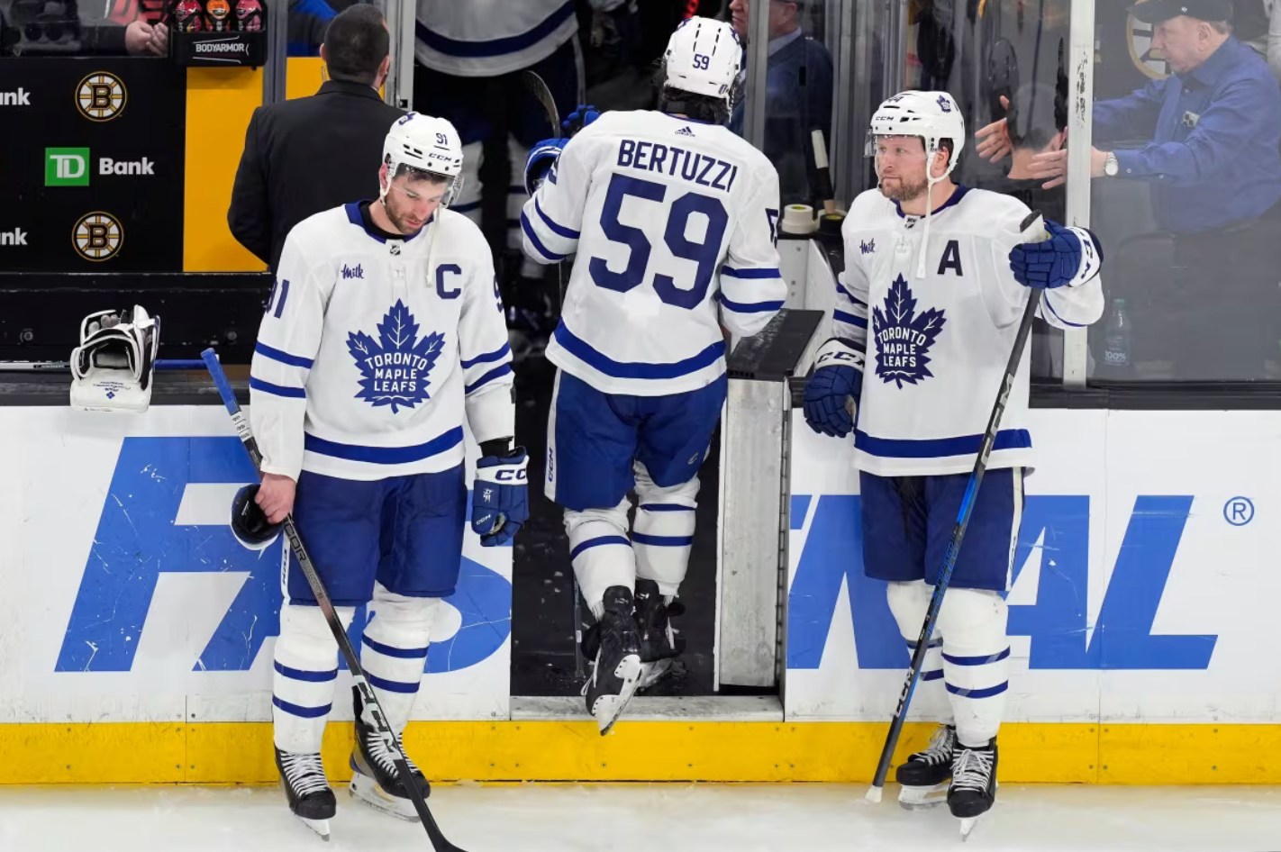 Boston Bruins eliminate Toronto Maple Leafs in Game 7
