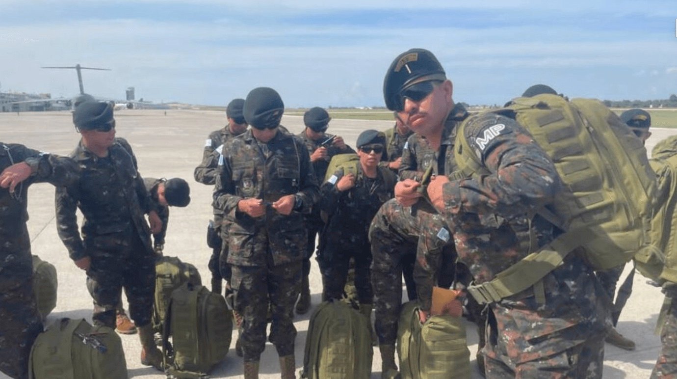 Guatemala and El Salvador send forces to Haiti to help fight violent gangs