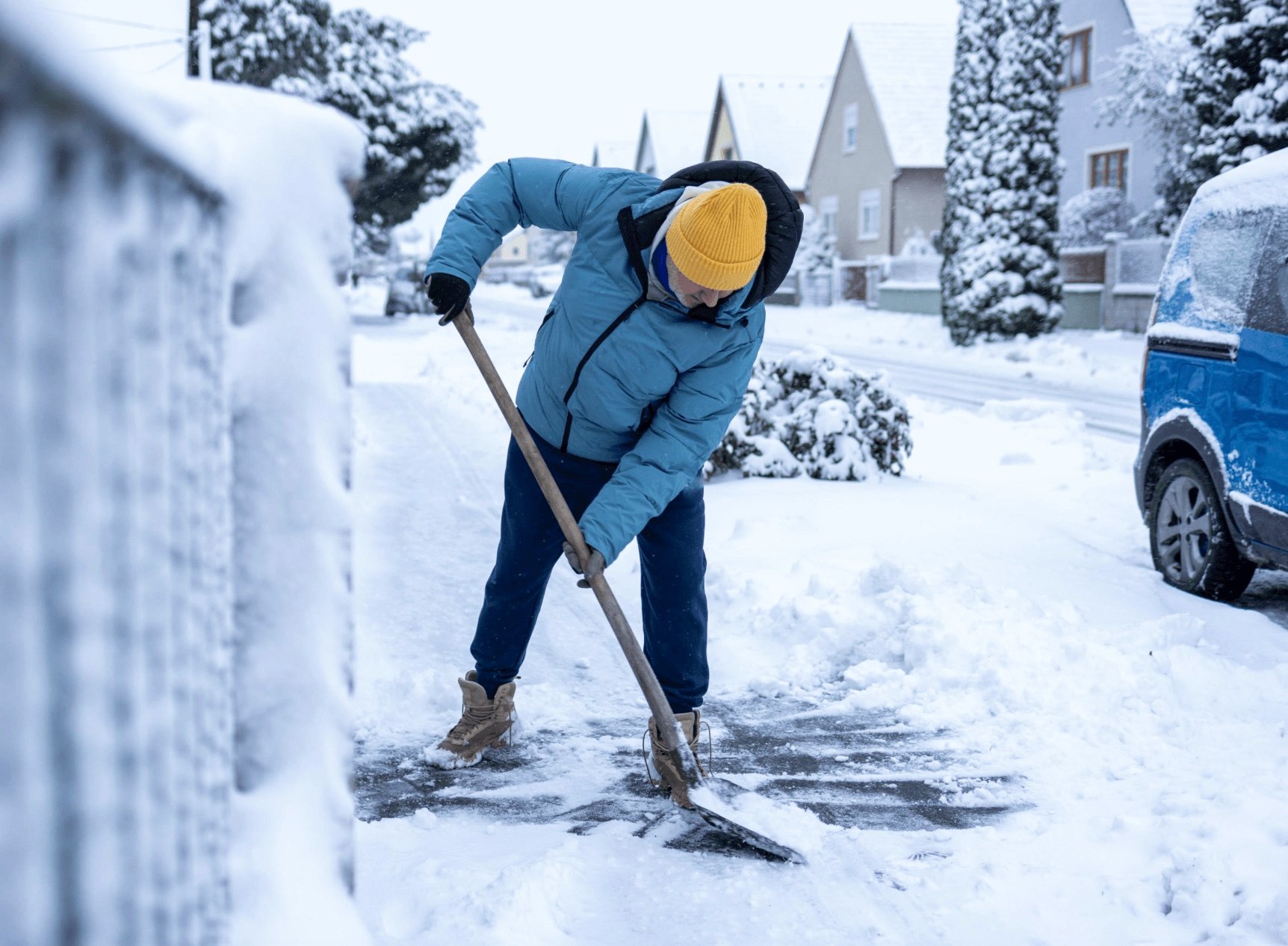 People 45 and over must be cautious: Shovelling snow linked to heart attack …