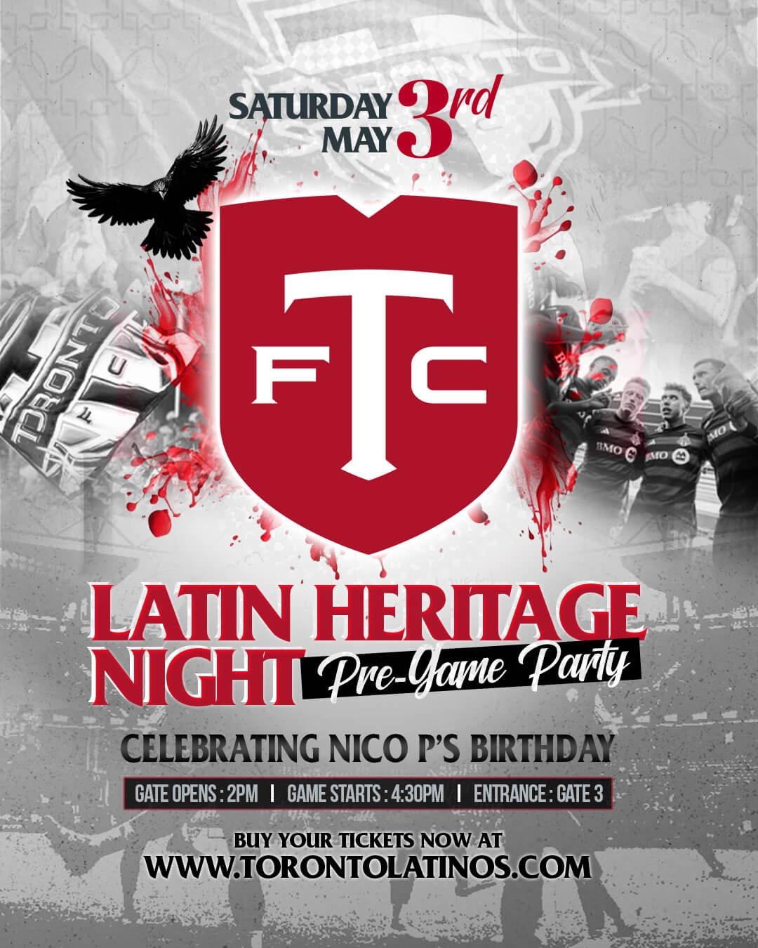 Latin Heritage Night Match set for May 3 – Toronto FC v New England R …
