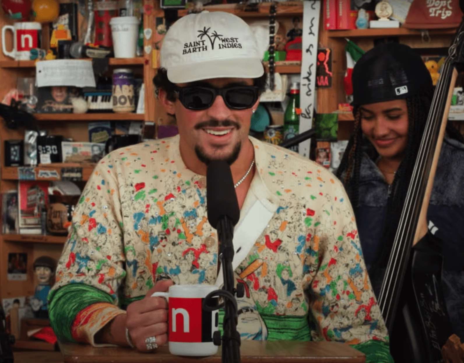 Bad Bunny brings the sounds of Puerto Rico to the Tiny Desk Concert