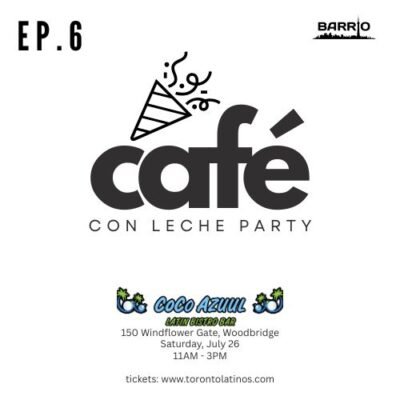 Café con Leche Party, July 26